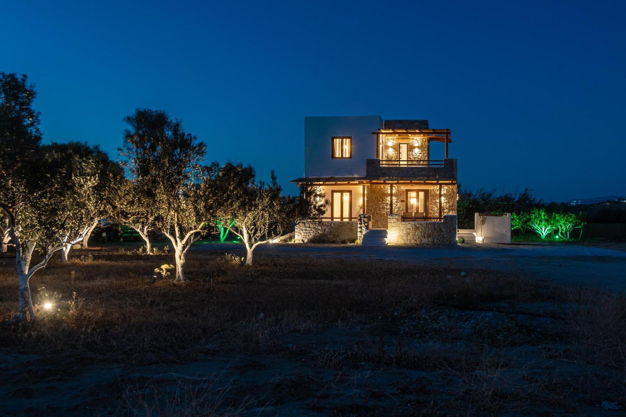 Naxos Beachwalk Villa Plaka Maragkas Bagian luar foto