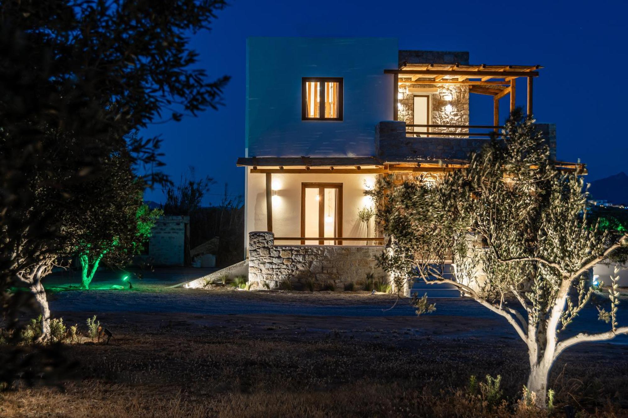 Naxos Beachwalk Villa Plaka Maragkas Bagian luar foto