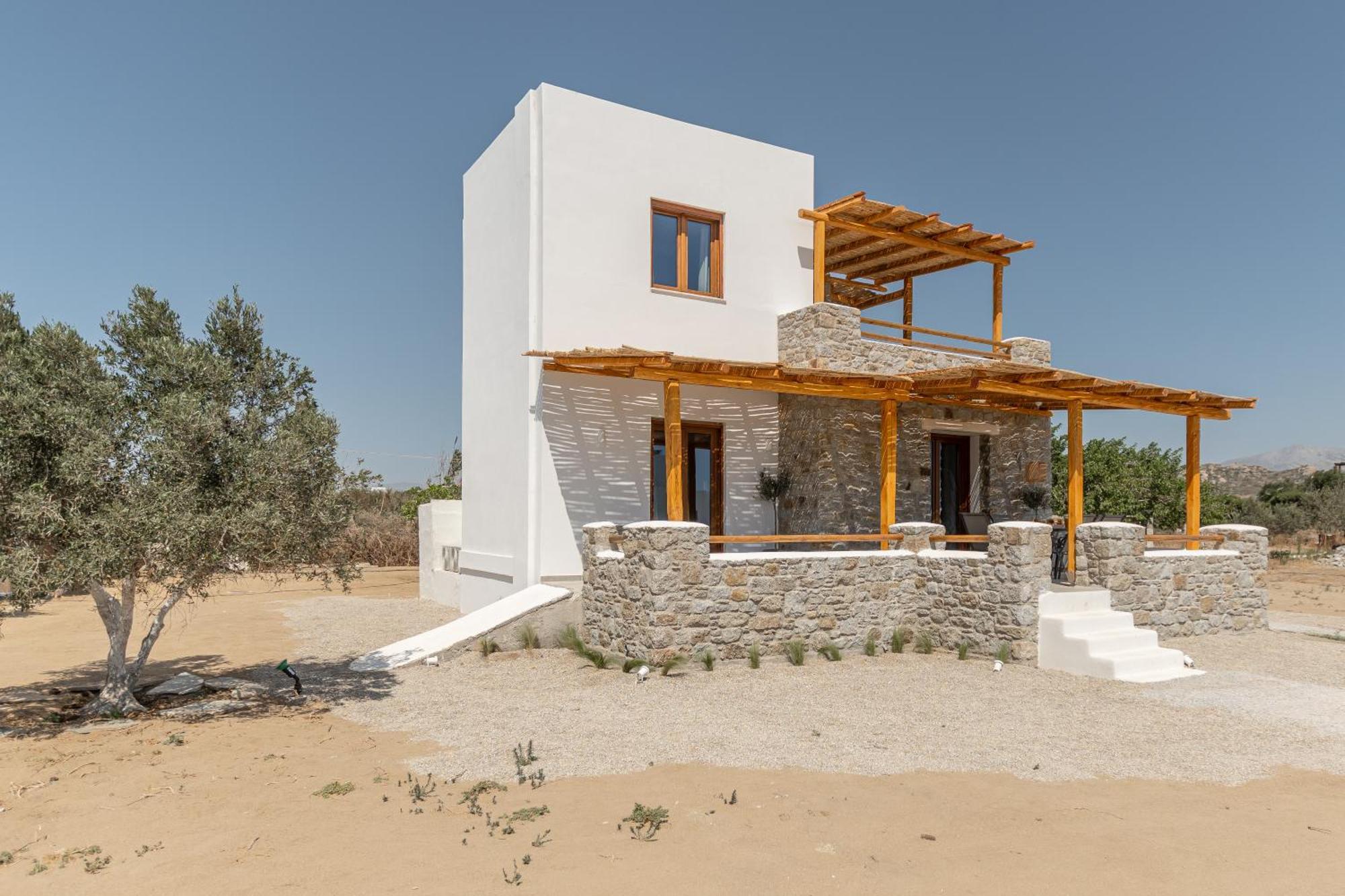 Naxos Beachwalk Villa Plaka Maragkas Bagian luar foto