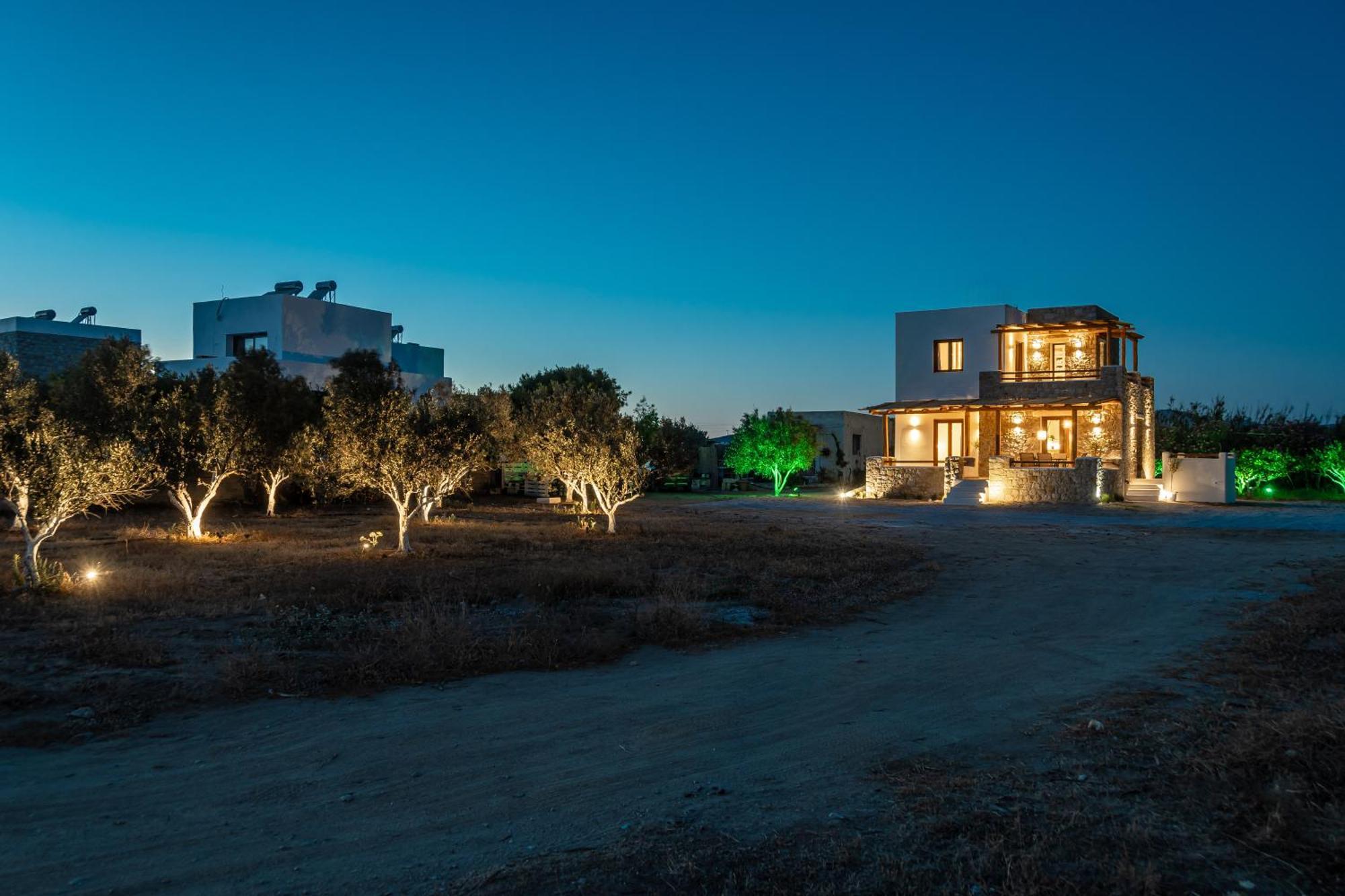 Naxos Beachwalk Villa Plaka Maragkas Bagian luar foto