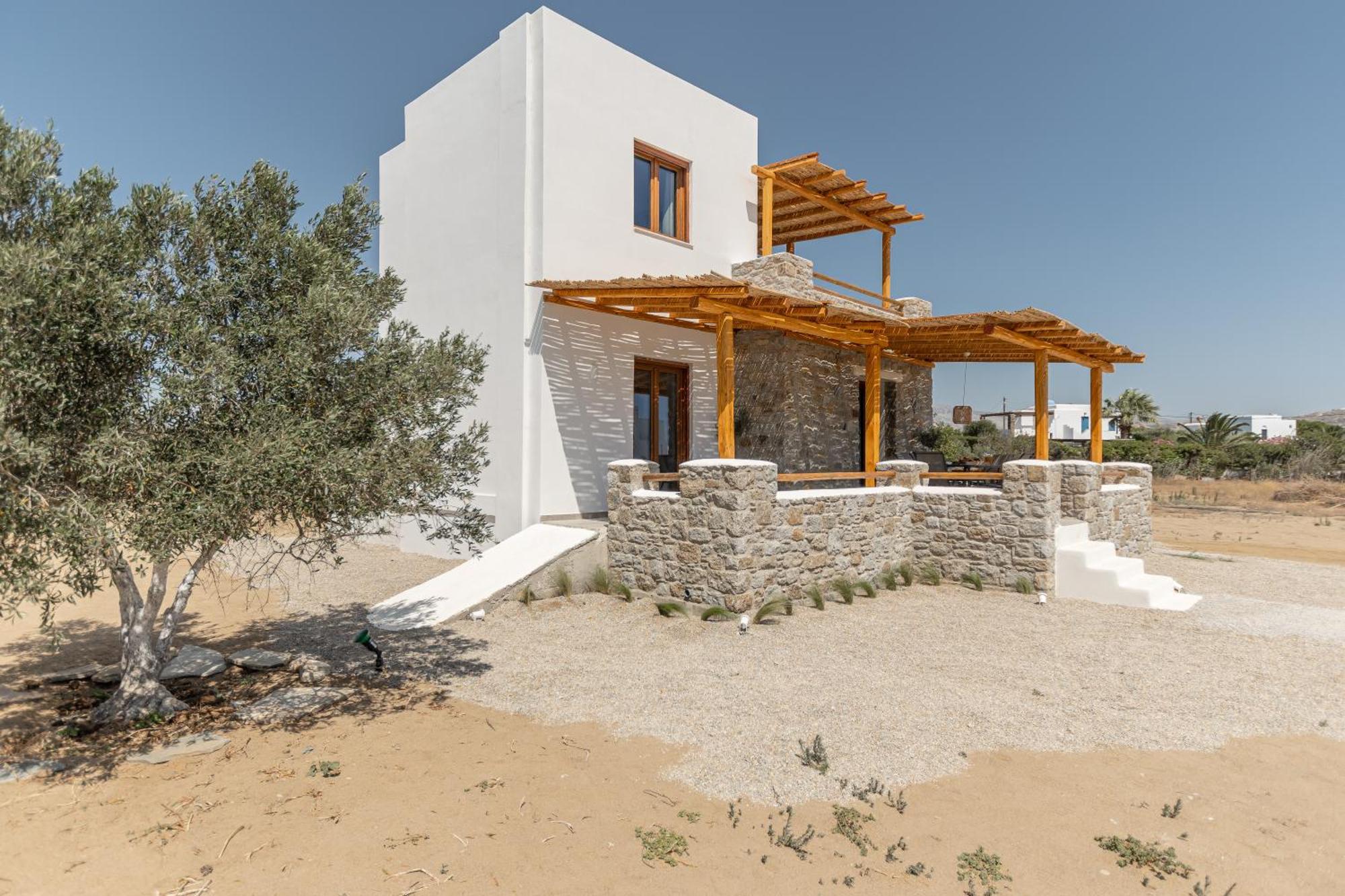 Naxos Beachwalk Villa Plaka Maragkas Bagian luar foto