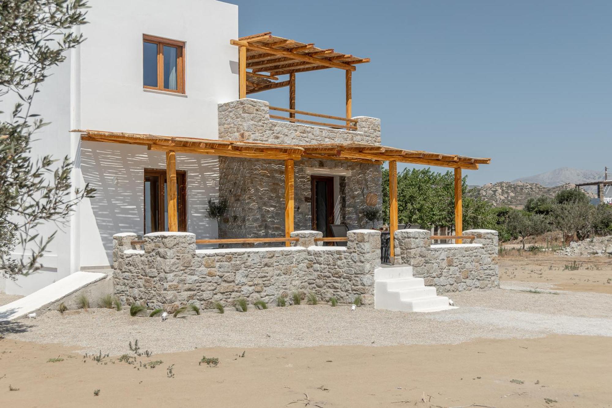 Naxos Beachwalk Villa Plaka Maragkas Bagian luar foto