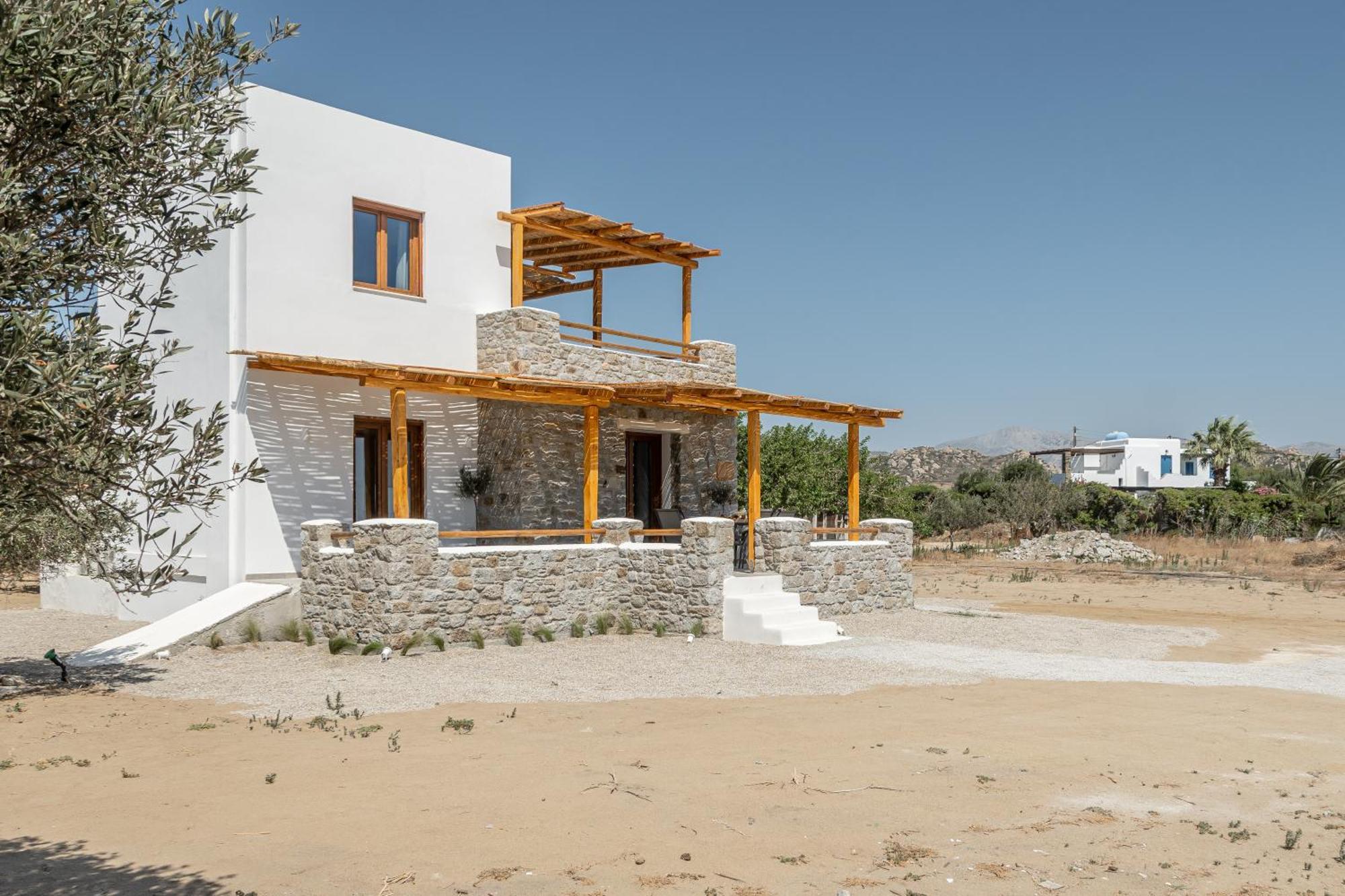 Naxos Beachwalk Villa Plaka Maragkas Bagian luar foto
