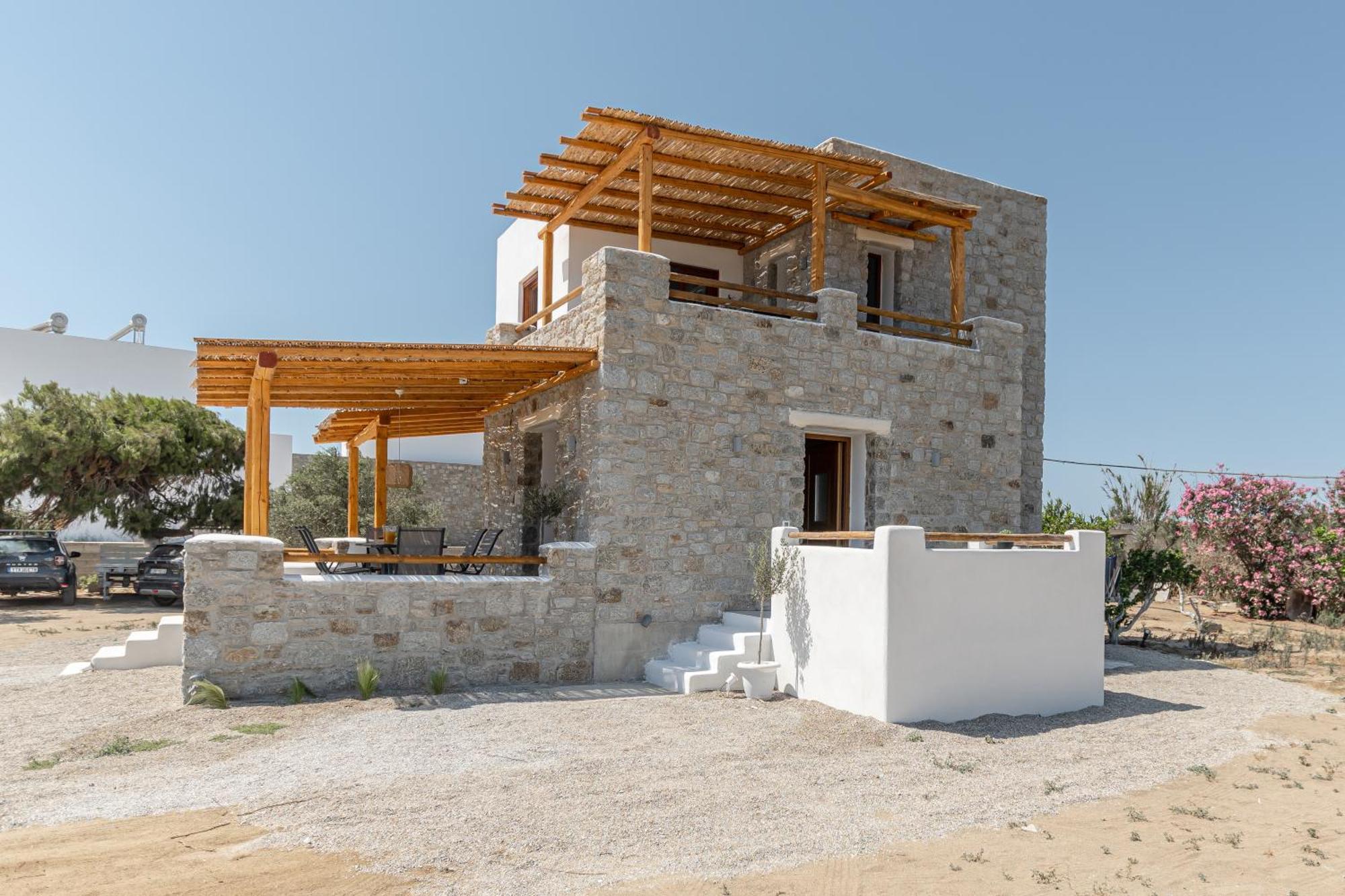 Naxos Beachwalk Villa Plaka Maragkas Bagian luar foto