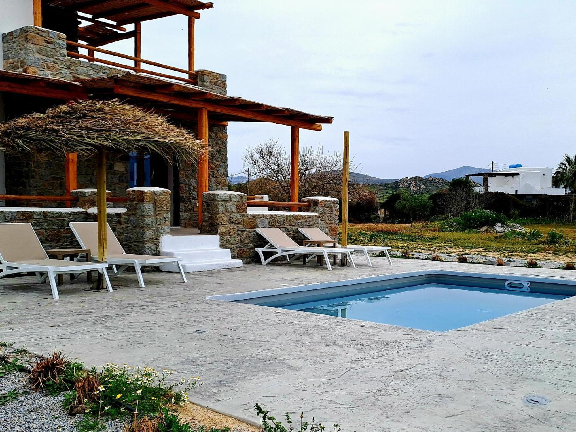Naxos Beachwalk Villa Plaka Maragkas Bagian luar foto