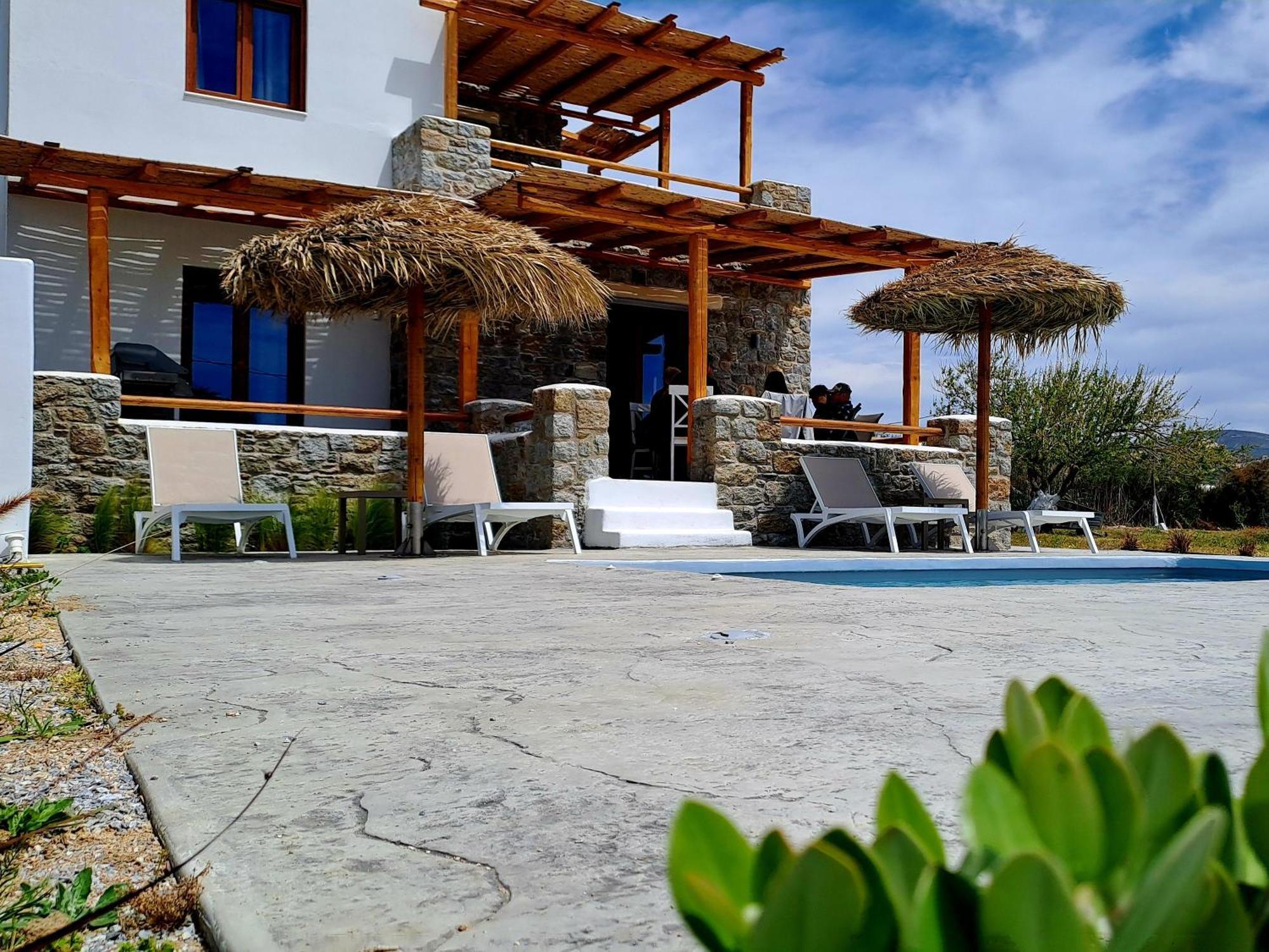 Naxos Beachwalk Villa Plaka Maragkas Bagian luar foto